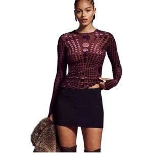 NWT Anthropologie Long Sleeve Top